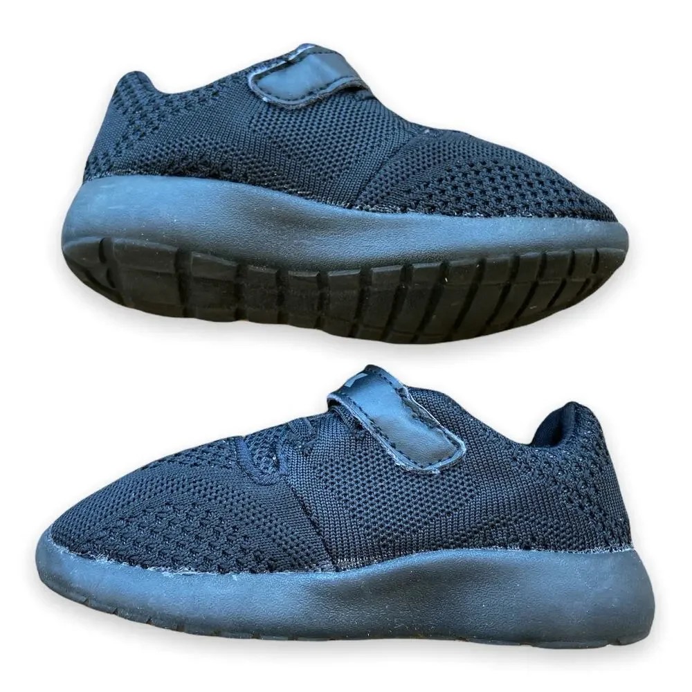 RBX Boys Shoes Size 9 Black Mesh Touch‎ Close No Tie Sneakers Tennis Shoes